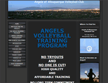 Tablet Screenshot of angelsofalbuquerque.com
